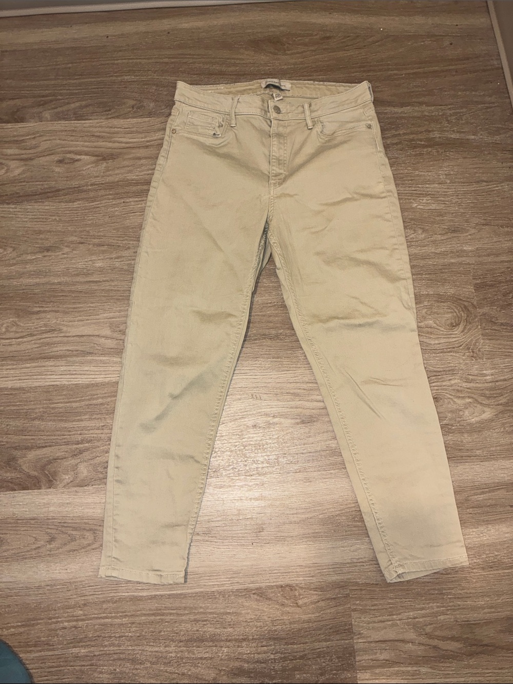 Calvin Klein Jeans Khaki Beige Skinny Jeans | Size 31